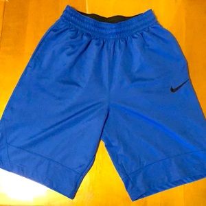 Nike Men’s athletic shorts size small blue